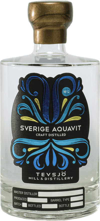 Akvavit, sprit, destillat, Sverige, Tävsjö